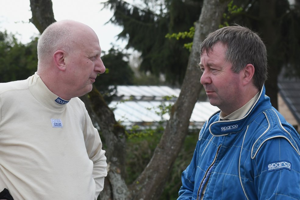 Dagens sidste hastighedsprøve blev en seriøs udfordring for Steen Johansen og Claus Amstrup, der som for mange andre havde tørvejrsdæk på bilen, da regnen satte ind
(Foto: MD - Specialpress@gmail.com)